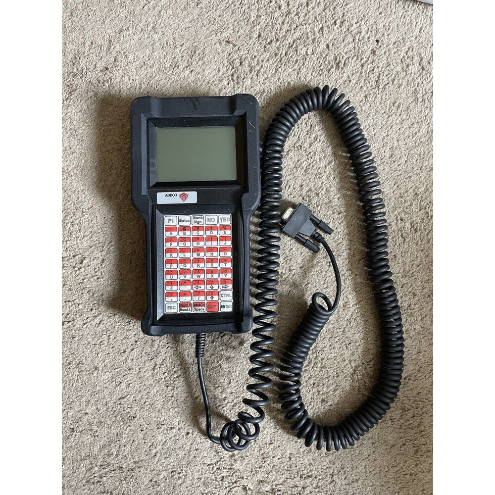ADDCO Handheld Controller PTTELR2-2-PW15 Message Sign Programmer 113324